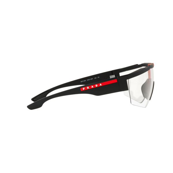 Prada Linea Rossa PS 03XSF PS 03XSF Black Men's Sunglasses
