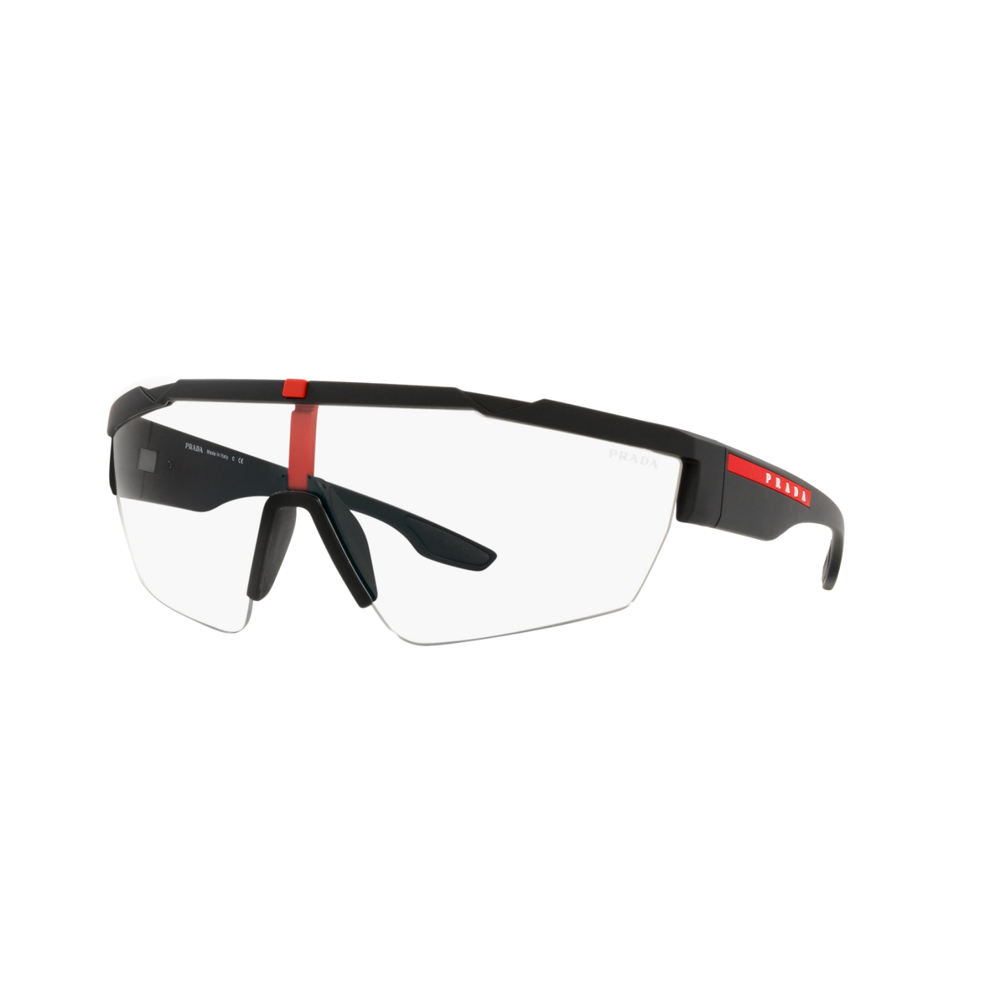 Prada Linea Rossa PS 03XSF PS 03XSF Black Men's Sunglasses