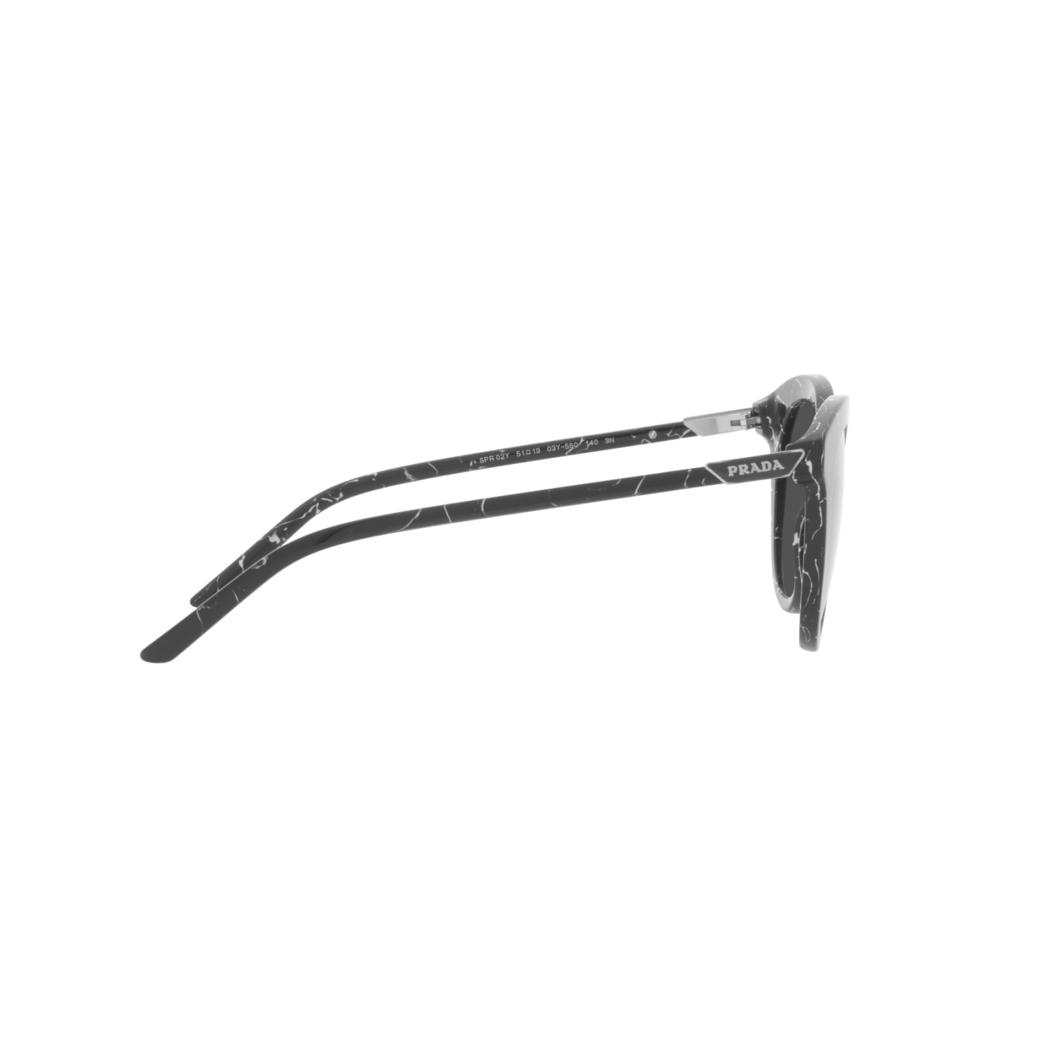 Prada PR 02YS PR 02YS Black Women's Sunglasses