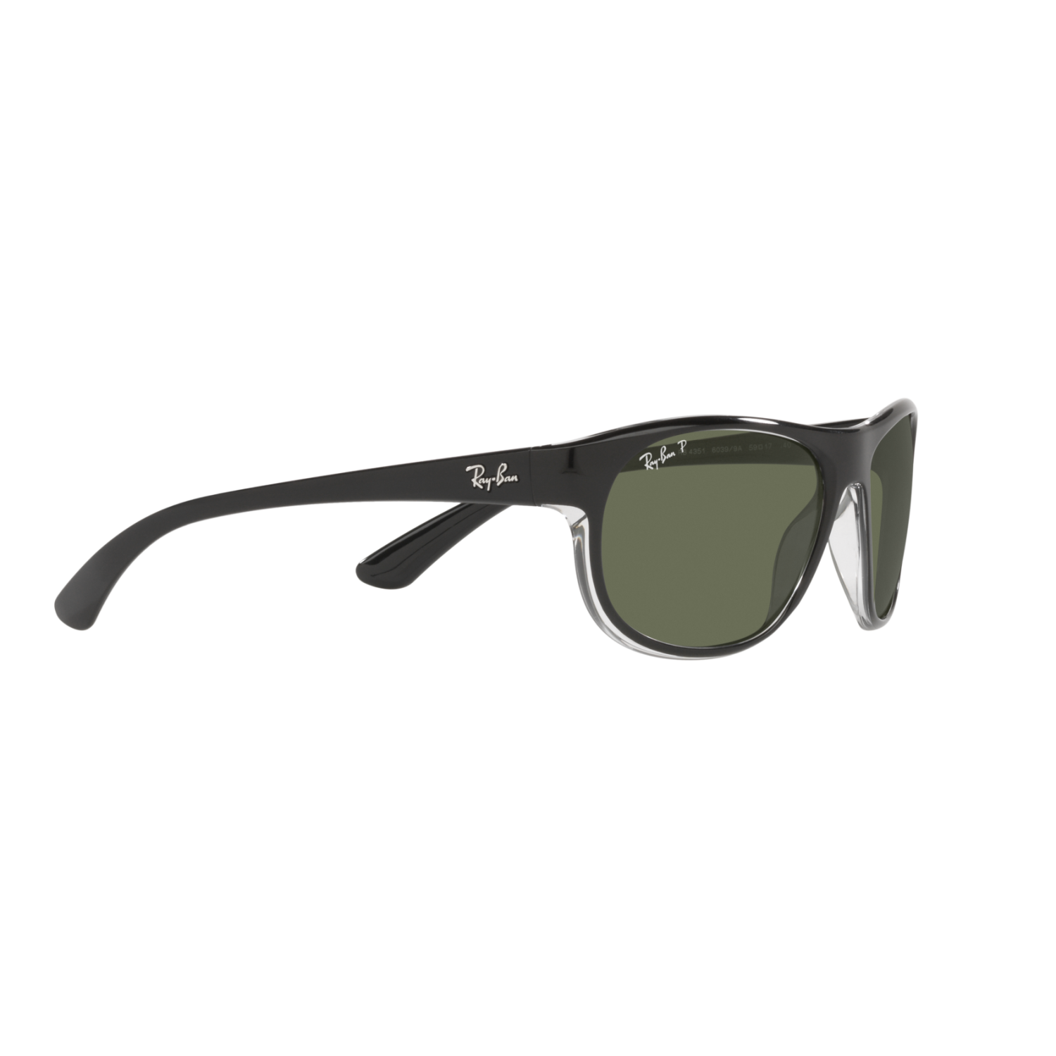 Ray Ban RB4351 RB4351 Black Unisex Polarized Sunglasses