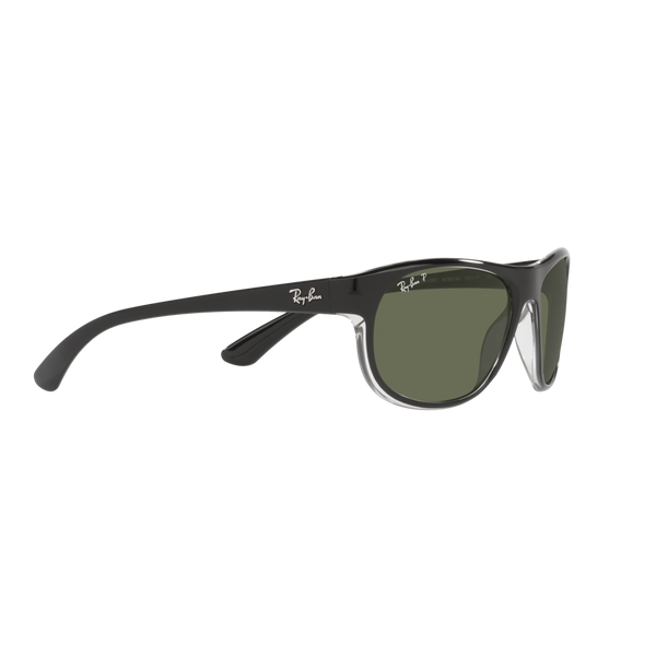 Ray Ban RB4351 RB4351 Black Unisex Polarized Sunglasses