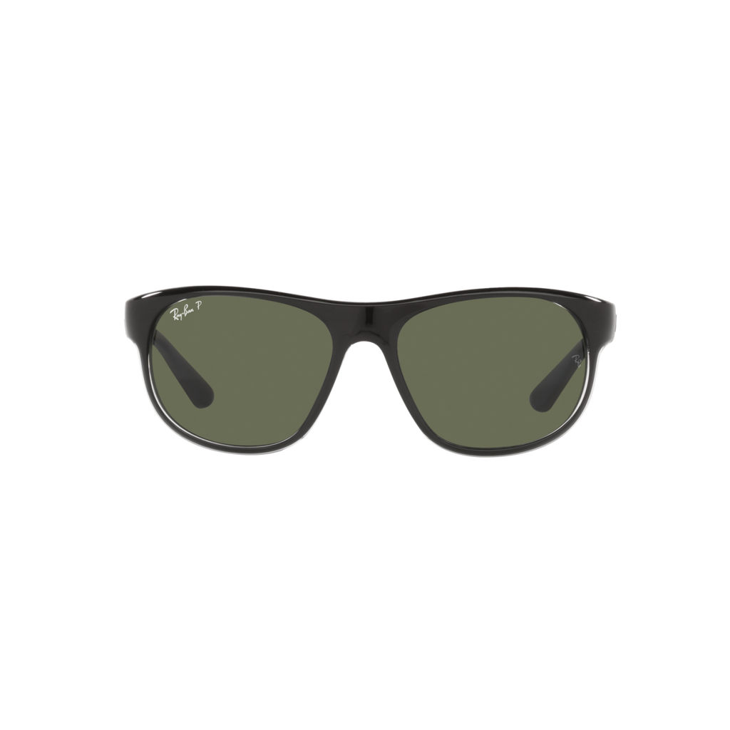 Ray Ban RB4351 RB4351 Black Unisex Polarized Sunglasses