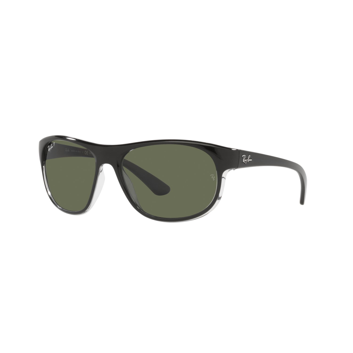 Ray Ban RB4351 RB4351 Black Unisex Polarized Sunglasses