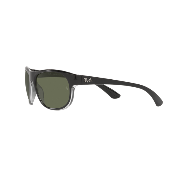 Ray Ban RB4351 RB4351 Black Unisex Polarized Sunglasses