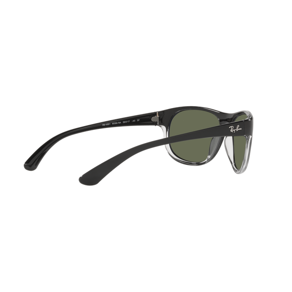 Ray Ban RB4351 RB4351 Black Unisex Polarized Sunglasses