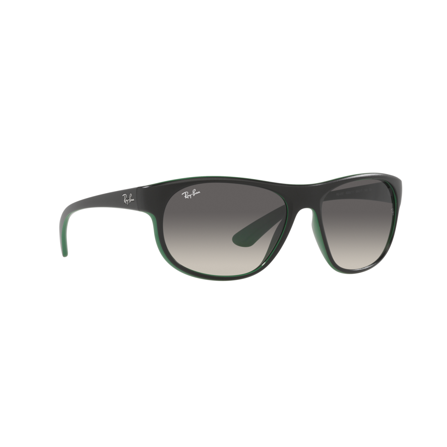 Ray Ban RB4351 RB4351 Black Unisex Sunglasses