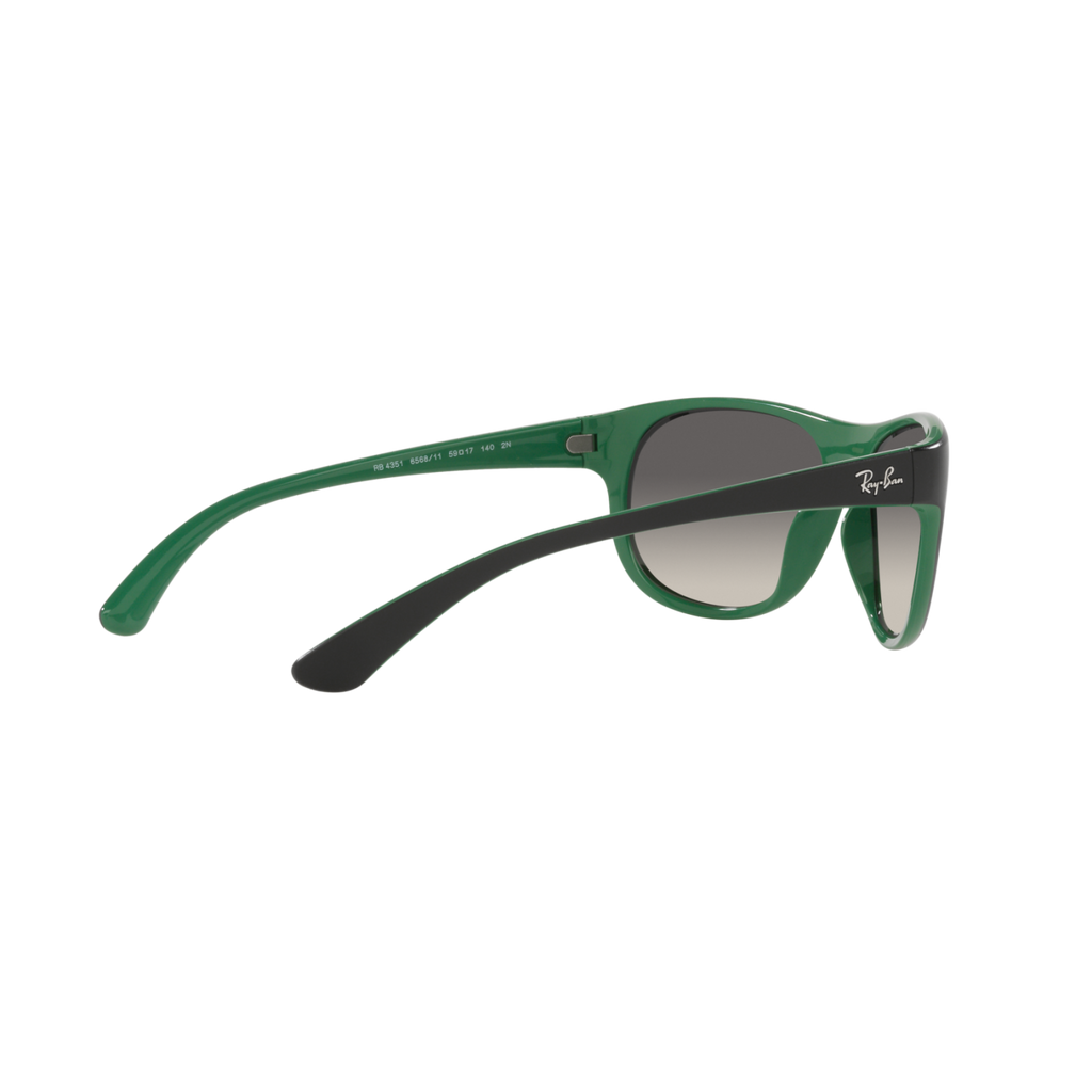 Ray Ban RB4351 RB4351 Black Unisex Sunglasses