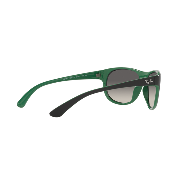 Ray Ban RB4351 RB4351 Black Unisex Sunglasses