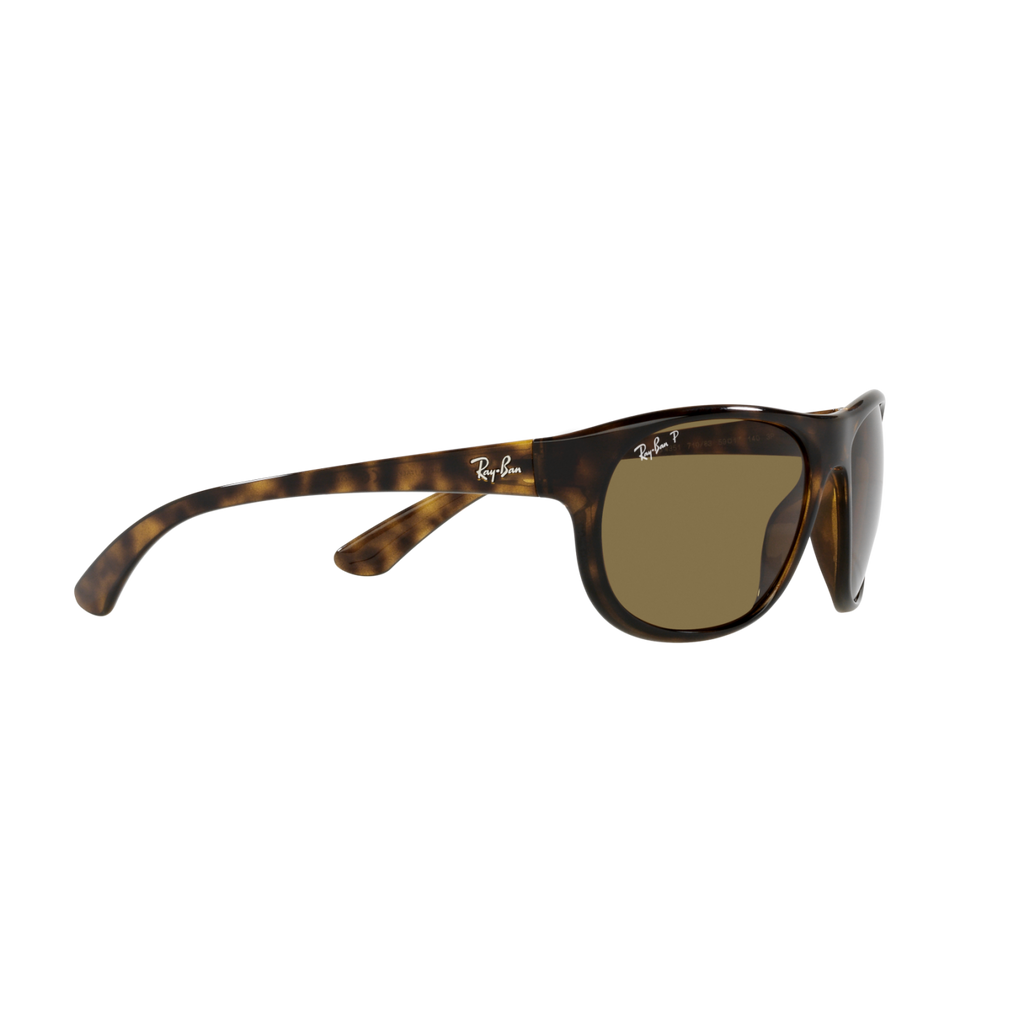 Ray Ban RB4351 RB4351 Havana Unisex Polarized Sunglasses