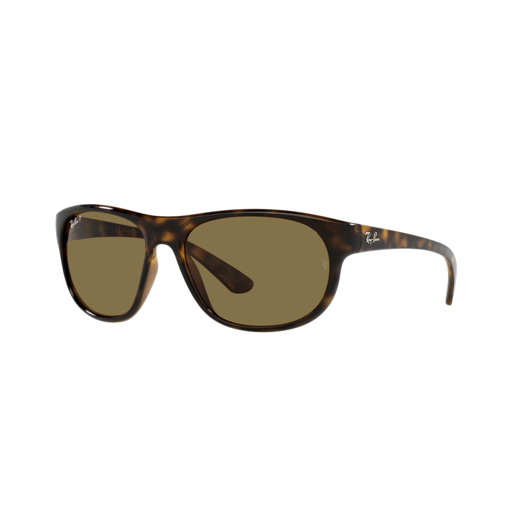Ray Ban RB4351 RB4351 Havana Unisex Polarized Sunglasses