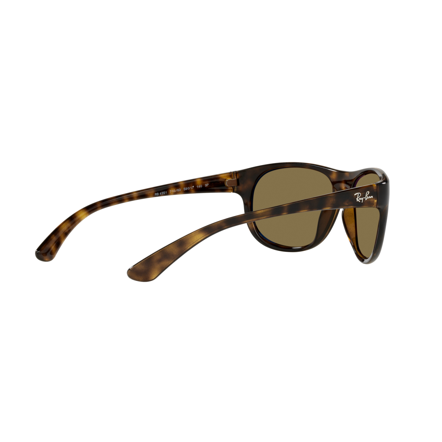 Ray Ban RB4351 RB4351 Havana Unisex Polarized Sunglasses