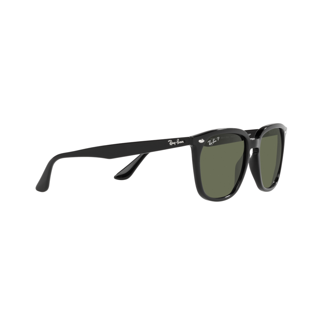 Ray Ban RB4362 RB4362 Black Unisex Polarized Sunglasses