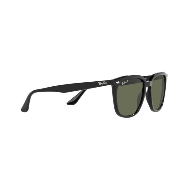 Ray Ban RB4362 RB4362 Black Unisex Polarized Sunglasses