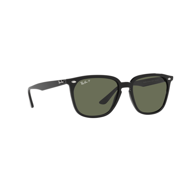 Ray Ban RB4362 RB4362 Black Unisex Polarized Sunglasses