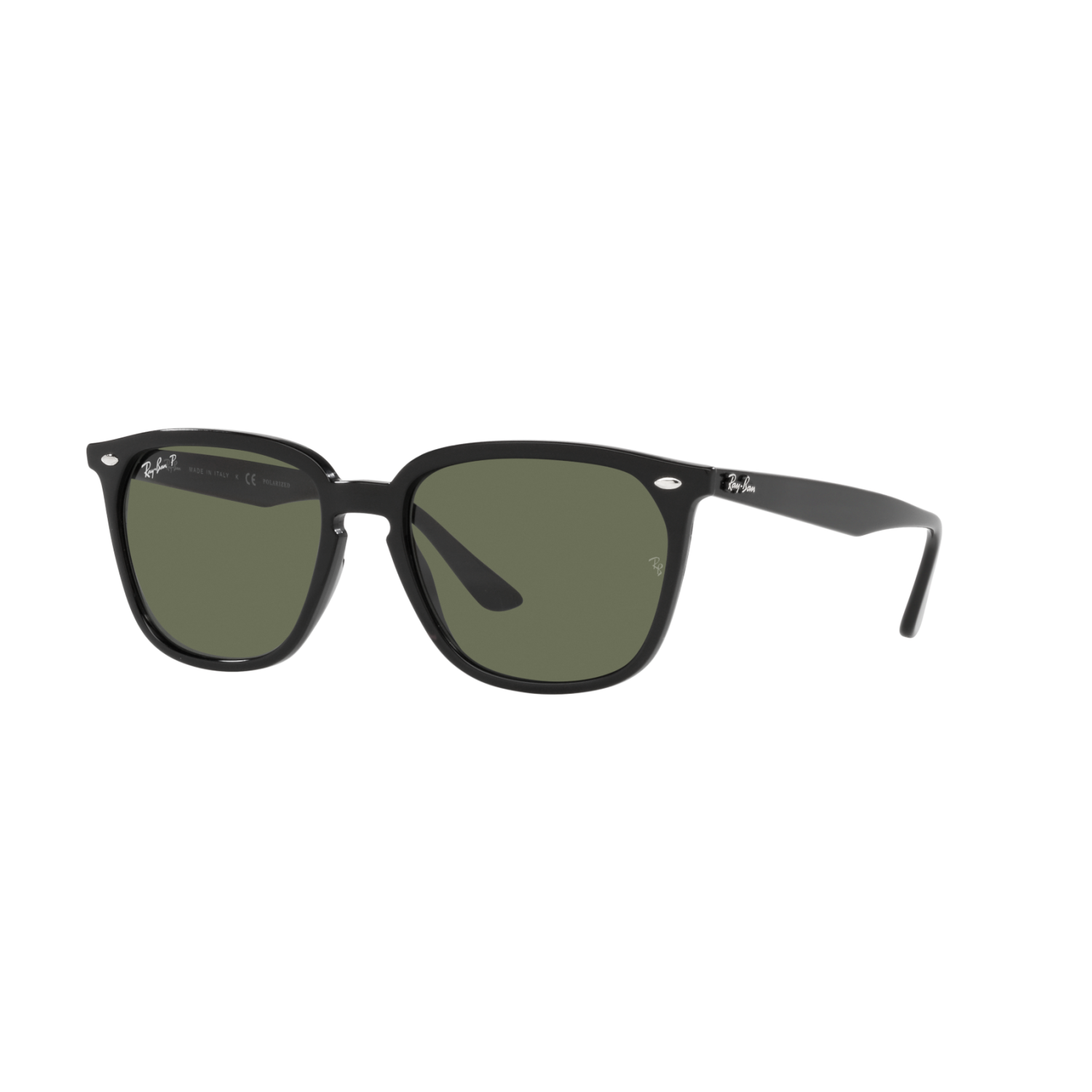 Ray Ban RB4362 RB4362 Black Unisex Polarized Sunglasses