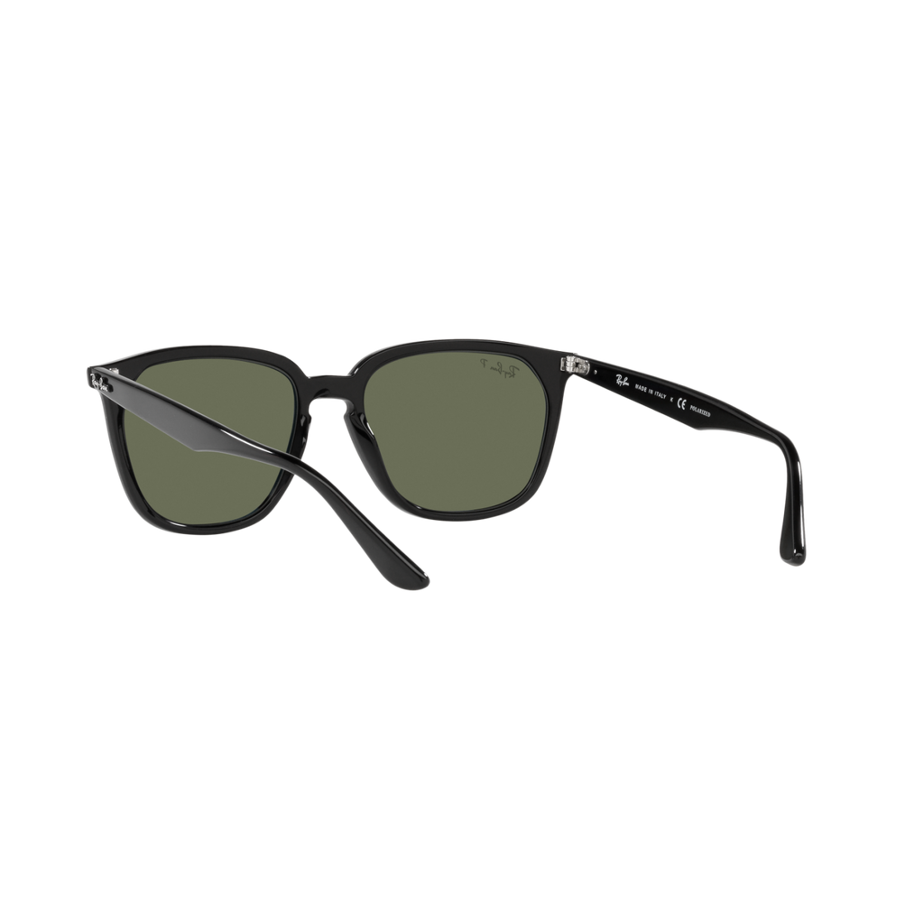 Ray Ban RB4362 RB4362 Black Unisex Polarized Sunglasses