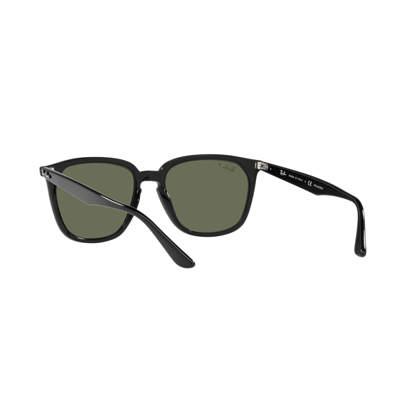 Ray Ban RB4362 RB4362 Black Unisex Polarized Sunglasses
