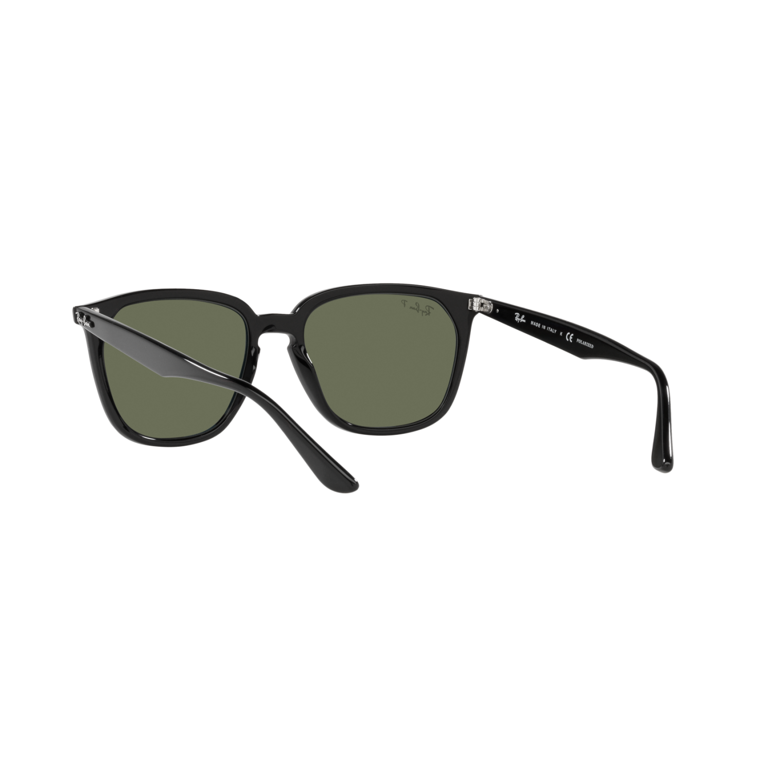 Ray Ban RB4362 RB4362 Black Unisex Polarized Sunglasses