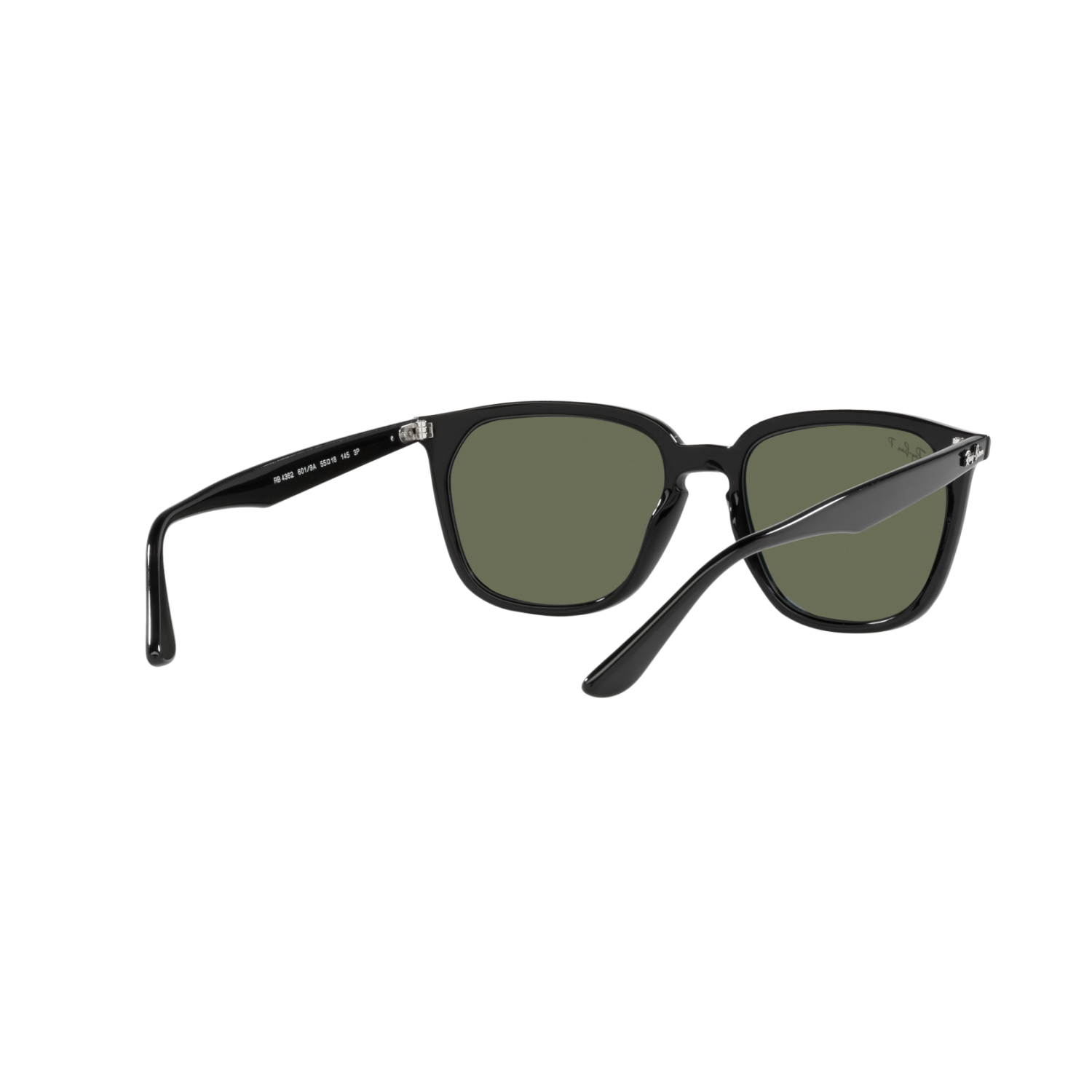 Ray Ban RB4362 RB4362 Black Unisex Polarized Sunglasses