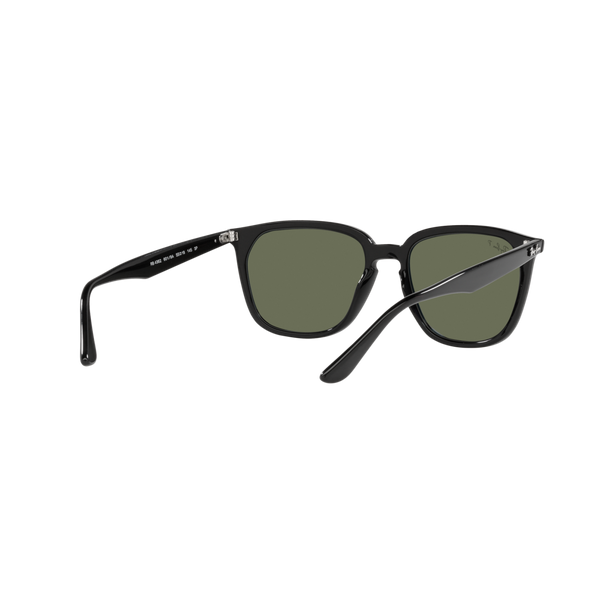 Ray Ban RB4362 RB4362 Black Unisex Polarized Sunglasses