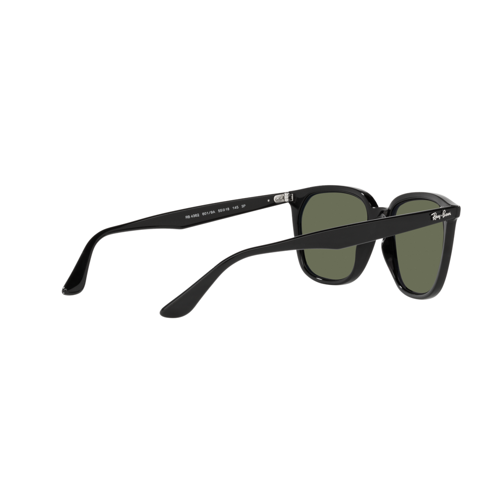 Ray Ban RB4362 RB4362 Black Unisex Polarized Sunglasses