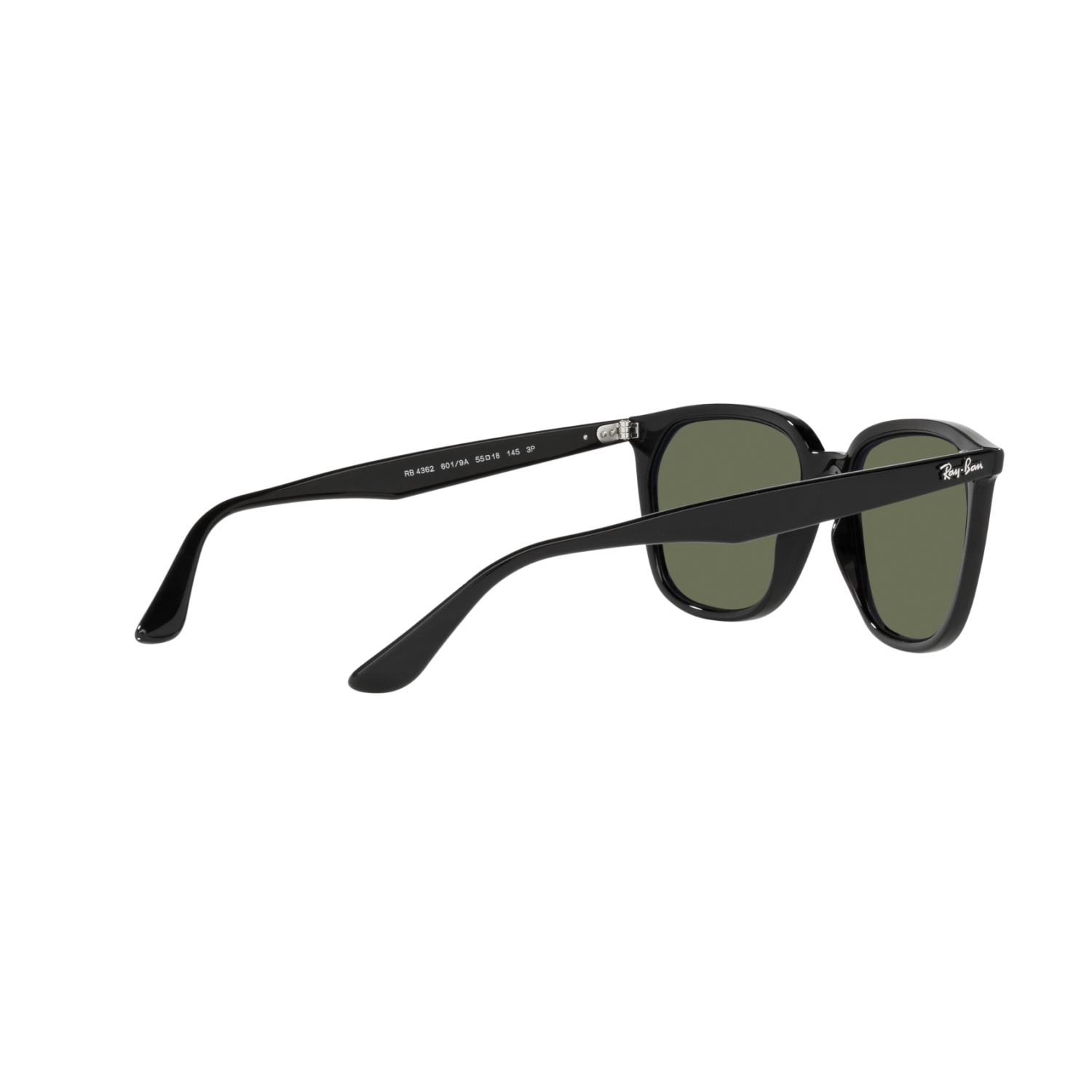 Ray Ban RB4362 RB4362 Black Unisex Polarized Sunglasses