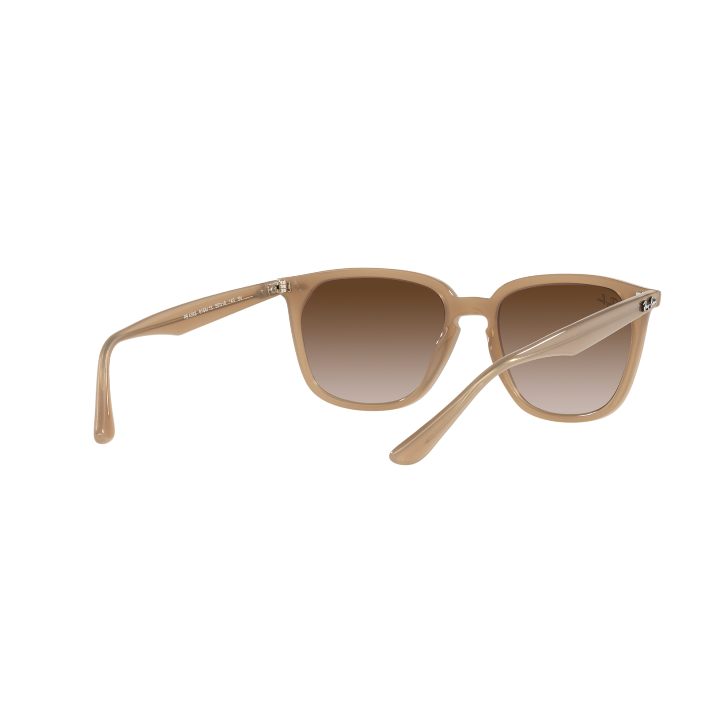 Ray Ban RB4362 RB4362 Brown Unisex Sunglasses