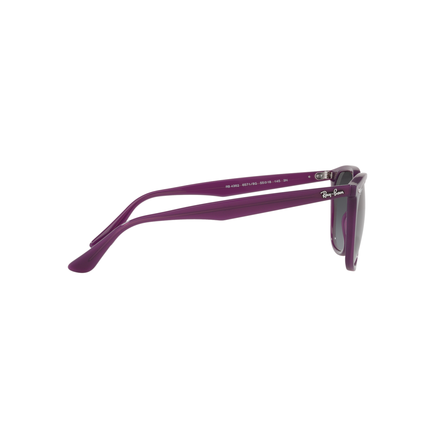 Ray Ban RB4362 RB4362 Purple Unisex Sunglasses
