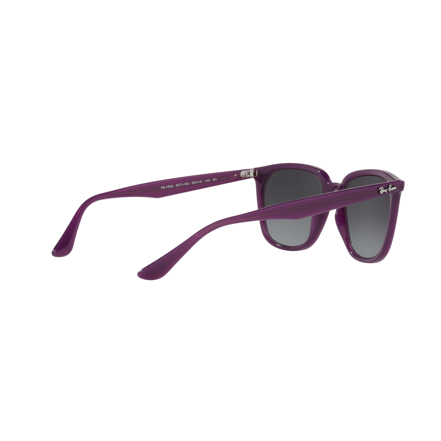 Ray Ban RB4362 RB4362 Purple Unisex Sunglasses