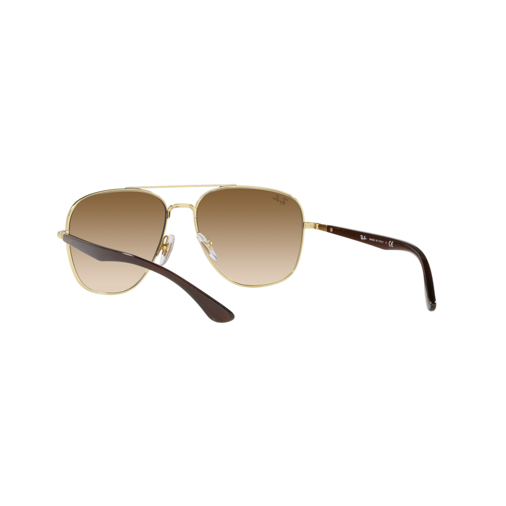 Ray Ban RB3683 RB3683 Brown Unisex Sunglasses