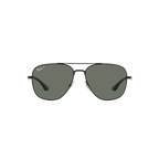 Ray Ban RB3683 RB3683 Black Unisex Polarized Sunglasses