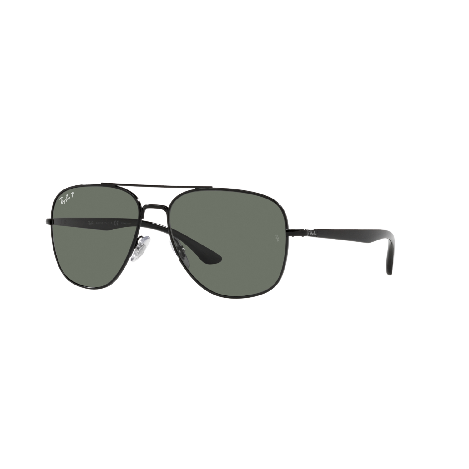 Ray Ban RB3683 RB3683 Black Unisex Polarized Sunglasses