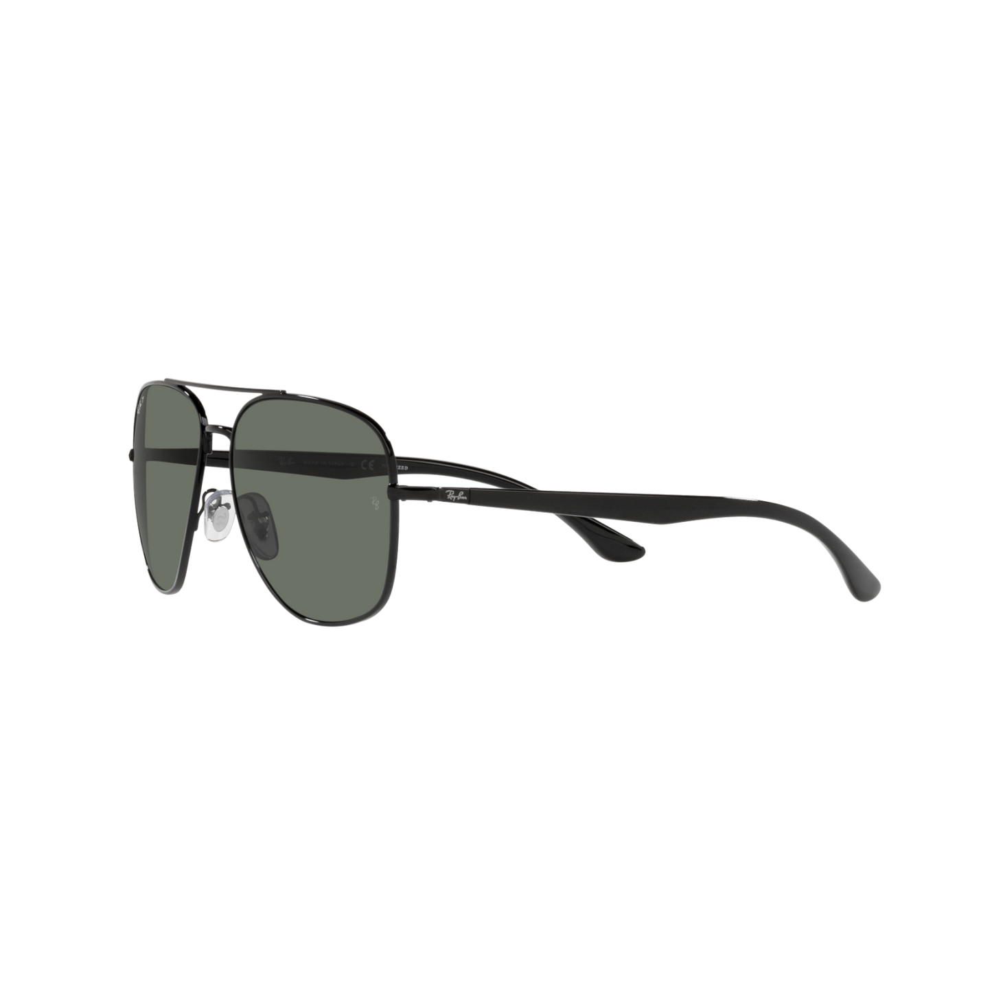 Ray Ban RB3683 RB3683 Black Unisex Polarized Sunglasses