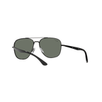 Ray Ban RB3683 RB3683 Black Unisex Polarized Sunglasses