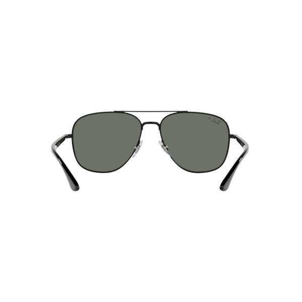 Ray Ban RB3683 RB3683 Black Unisex Polarized Sunglasses