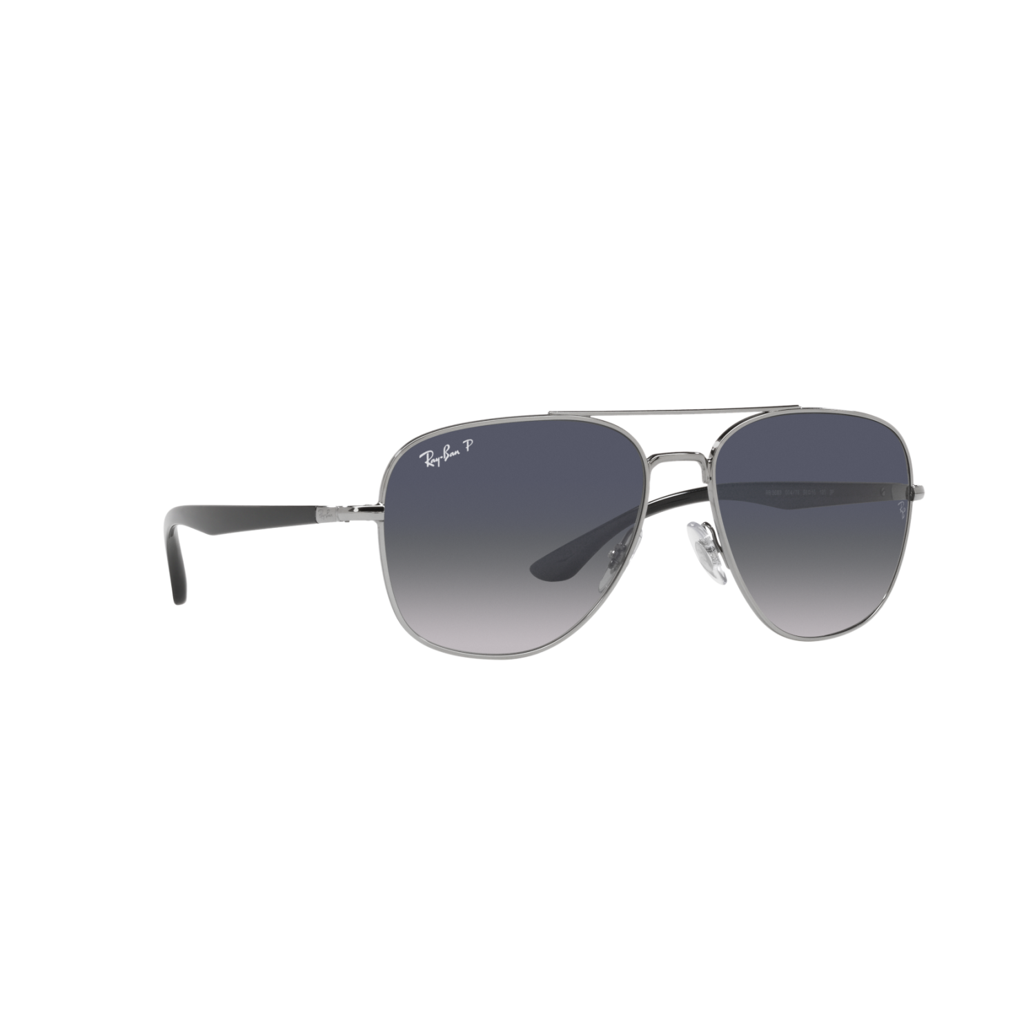 Ray Ban RB3683 RB3683 Black Unisex Polarized Sunglasses