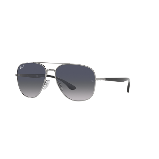 Ray Ban RB3683 RB3683 Black Unisex Polarized Sunglasses
