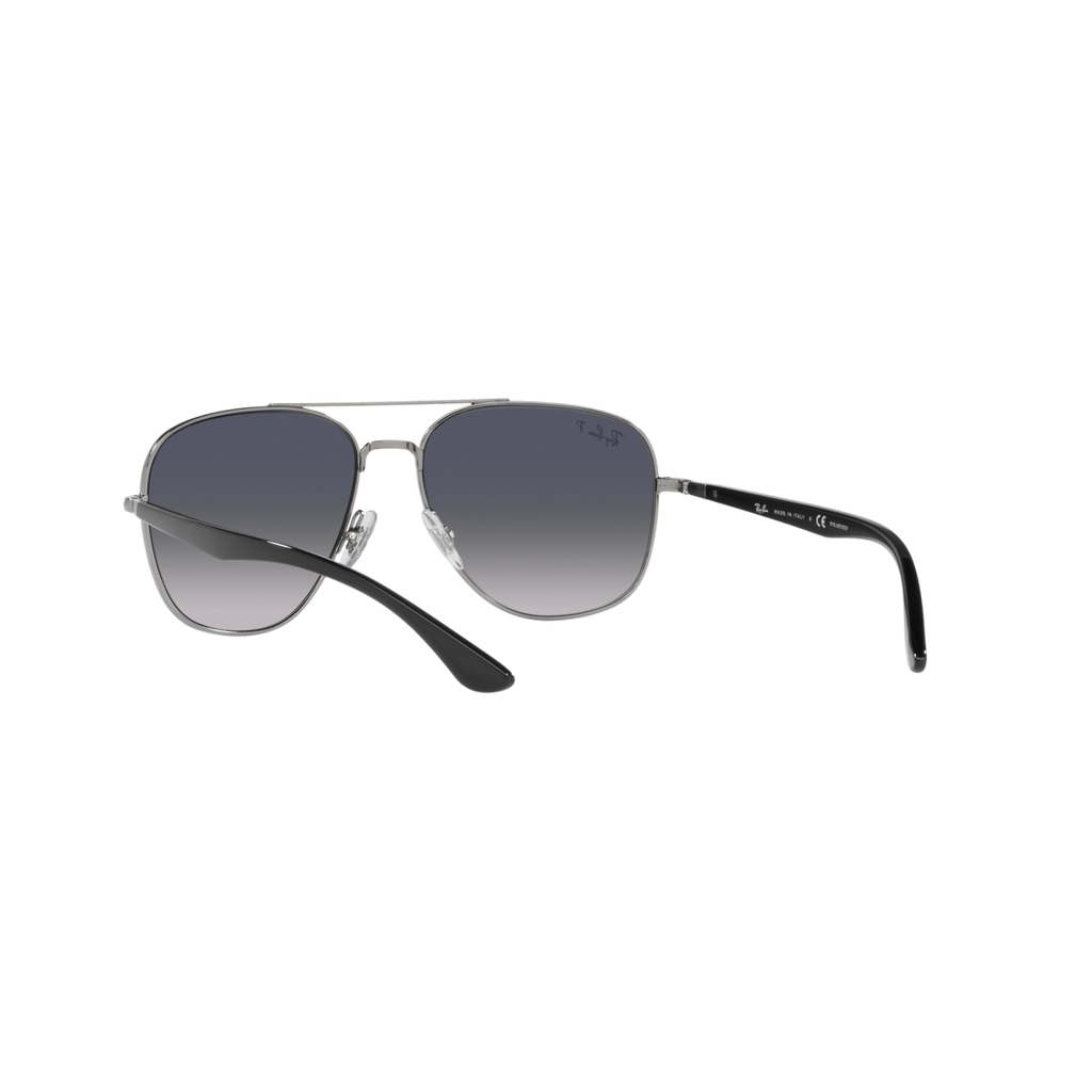 Ray Ban RB3683 RB3683 Black Unisex Polarized Sunglasses