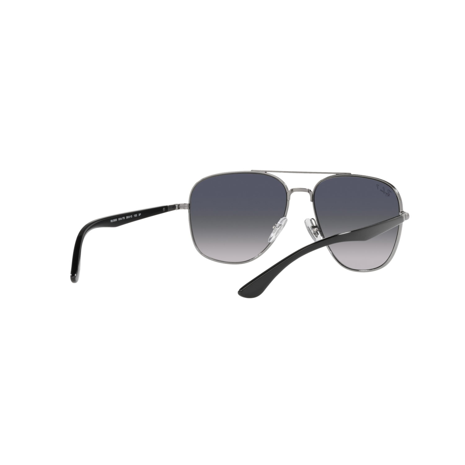 Ray Ban RB3683 RB3683 Black Unisex Polarized Sunglasses