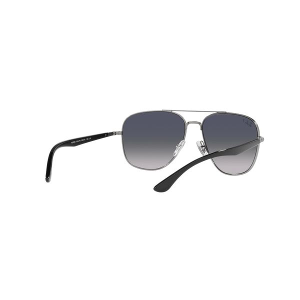Ray Ban RB3683 RB3683 Black Unisex Polarized Sunglasses