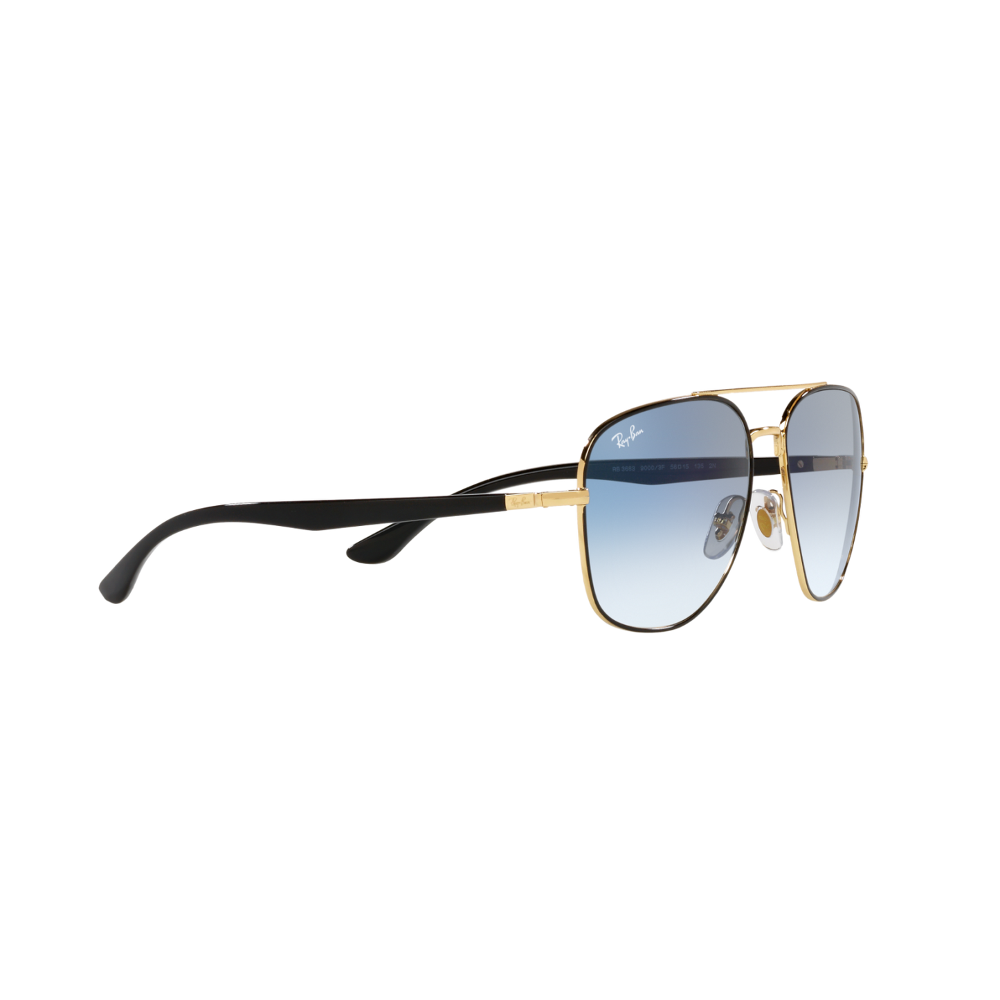 Ray Ban RB3683 RB3683 Black Unisex Sunglasses