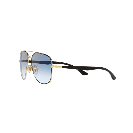 Ray Ban RB3683 RB3683 Black Unisex Sunglasses