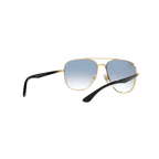 Ray Ban RB3683 RB3683 Black Unisex Sunglasses