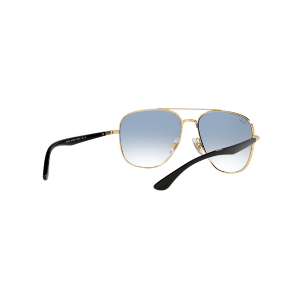 Ray Ban RB3683 RB3683 Black Unisex Sunglasses
