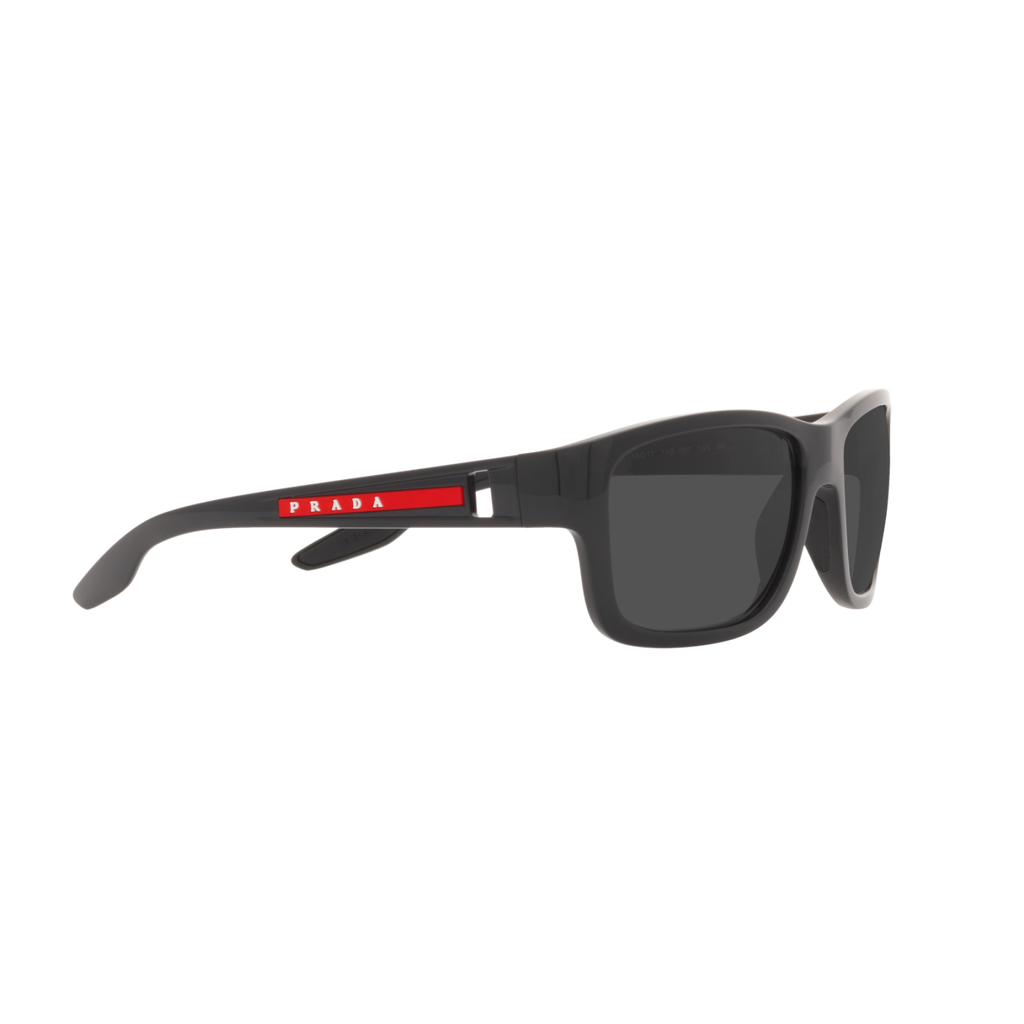 Prada Linea Rossa PS 01WS PS 01WS Black Men's Sunglasses