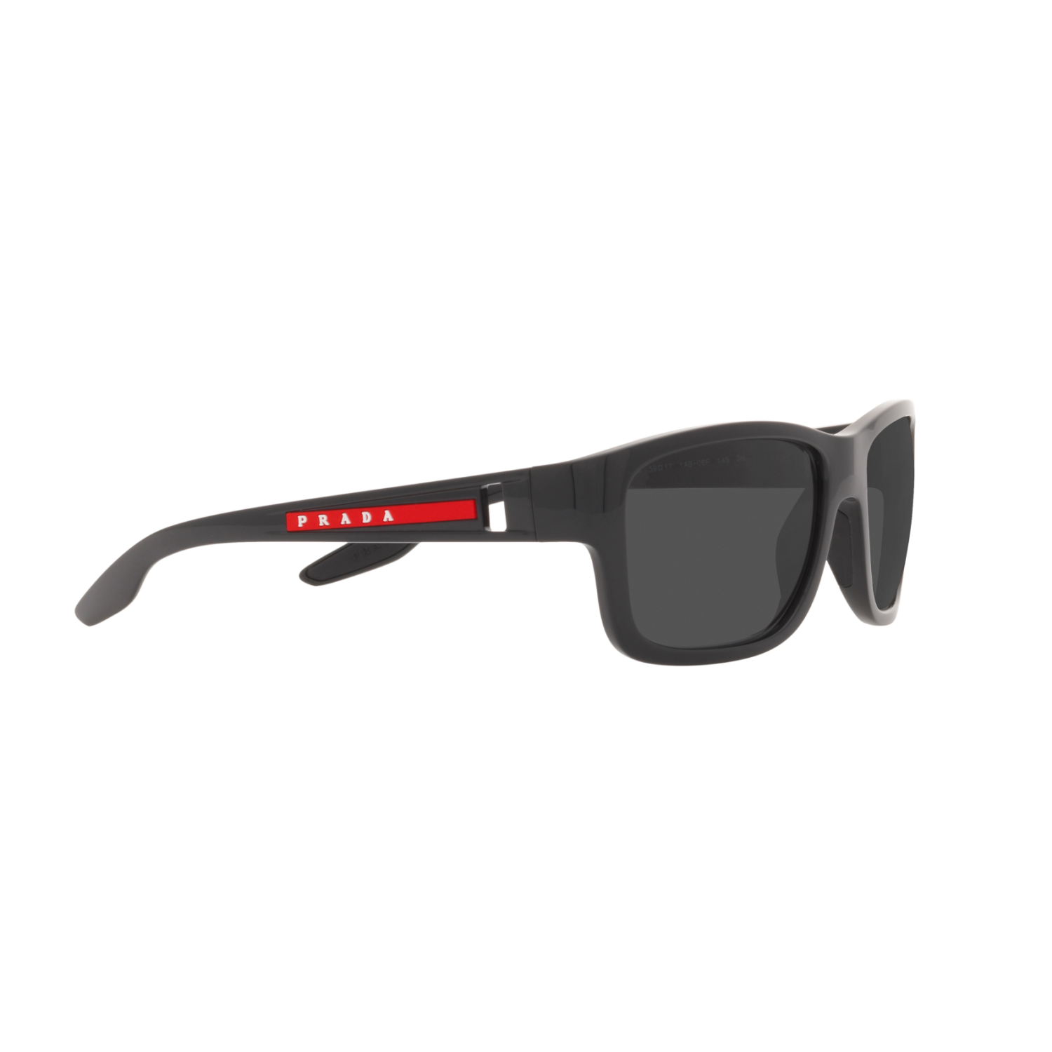 Prada Linea Rossa PS 01WS PS 01WS Black Men's Sunglasses