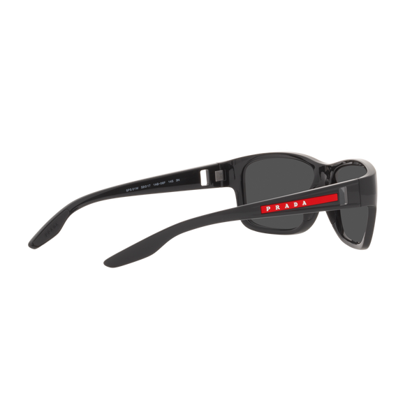 Prada Linea Rossa PS 01WS PS 01WS Black Men's Sunglasses