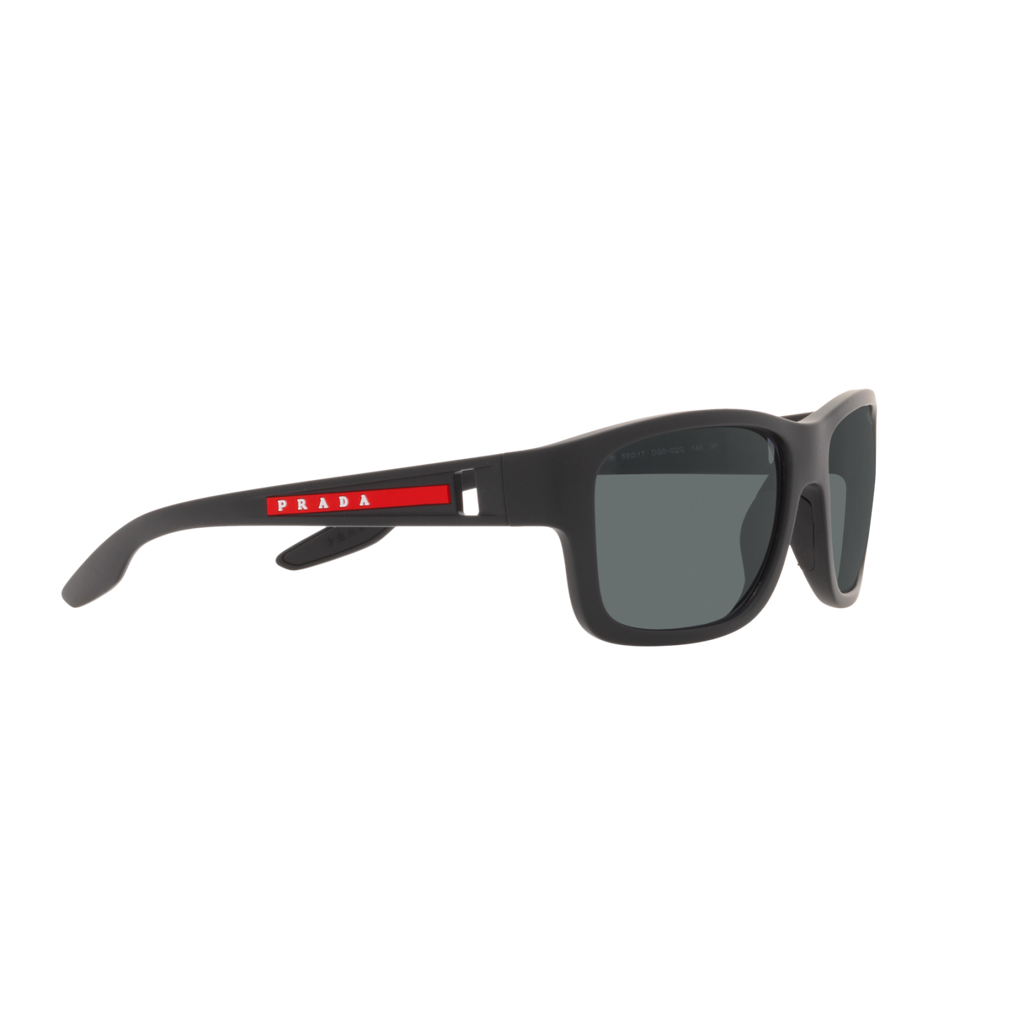 Prada Linea Rossa PS 01WS PS 01WS Black Men's Polarized Sunglasses