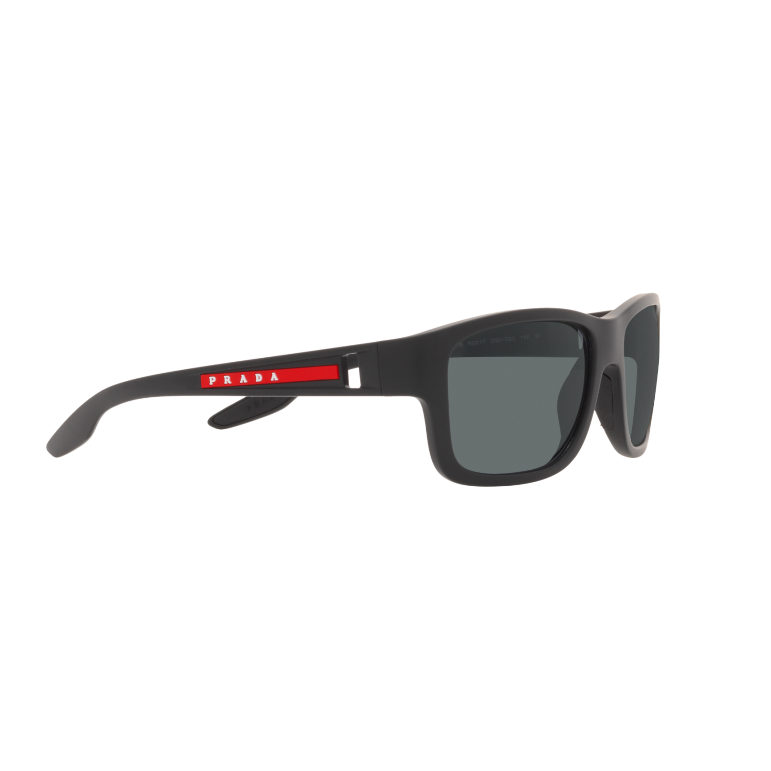 Prada Linea Rossa PS 01WS PS 01WS Black Men's Polarized Sunglasses
