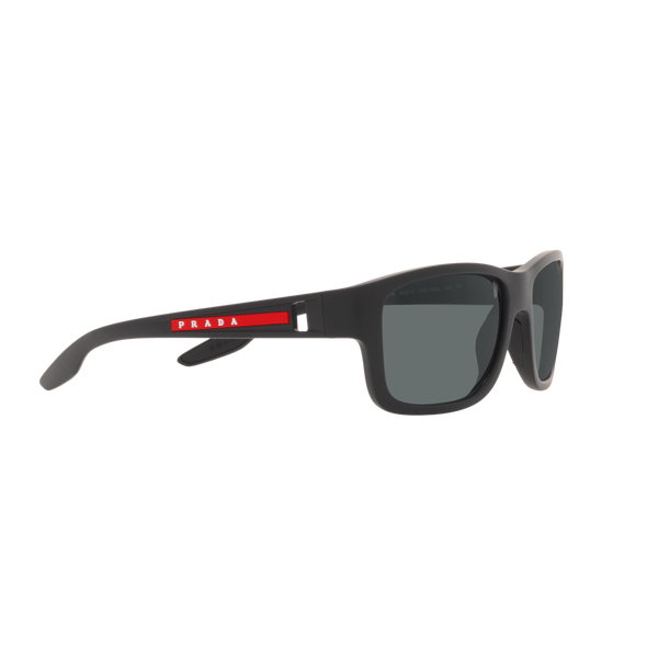 Prada Linea Rossa PS 01WS PS 01WS Black Men's Polarized Sunglasses